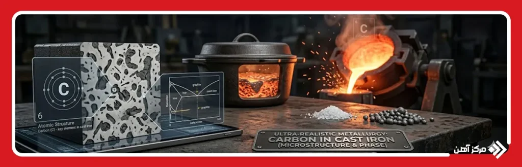 کربن (Carbon) و نقش آن در چدن