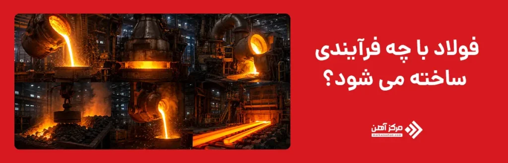 فولاد با چه فرآیندی ساخته می شود؟