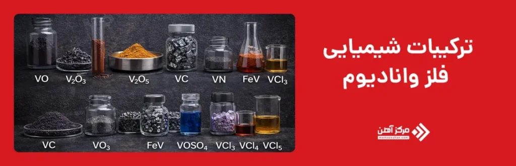 ترکیبات شیمیایی فلز وانادیوم