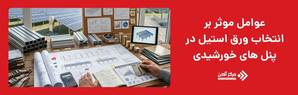 عوامل موثر بر انتخاب ورق استیل در پنل خورشیدی