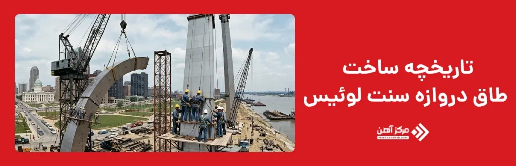 تاریخچه ساخت طاق دروازه سنت لوئیس