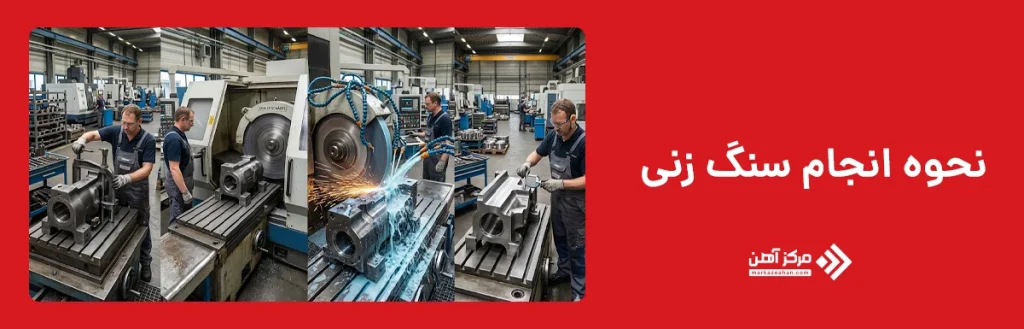 نحوه انجام سنگ زنی