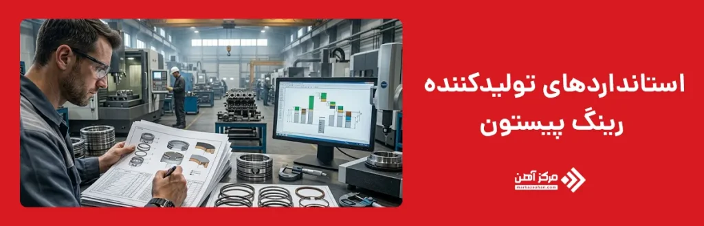 استانداردهای تولید کننده رینگ پیستون