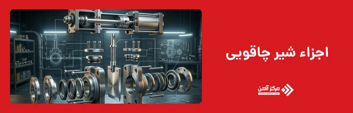 اجزاء شیر چاقویی