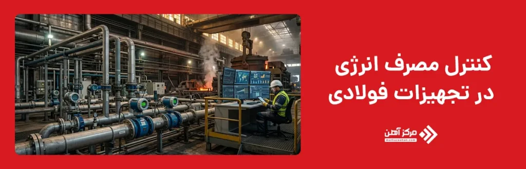 کنترل مصرف انرژی در تجهیزات فولادی