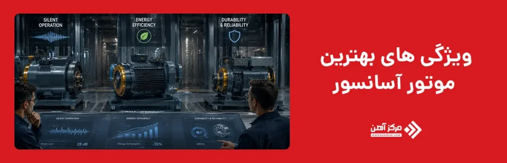 ویژگی های بهترین موتور آسانسور