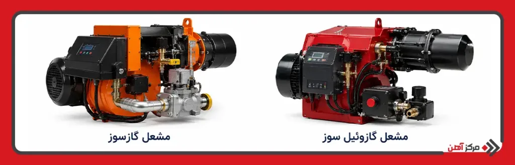 انواع مشعل های صنعتی