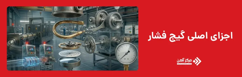 اجزای اصلی گیج فشار
