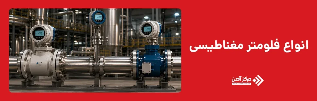 انواع فلومتر مغناطیسی