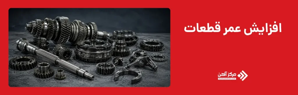 افزایش عمر قطعات