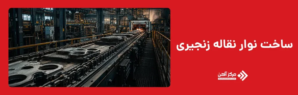 ساخت نوار نقاله زنجیری