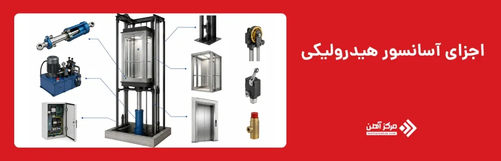 اجزای آسانسور هیدرولیکی