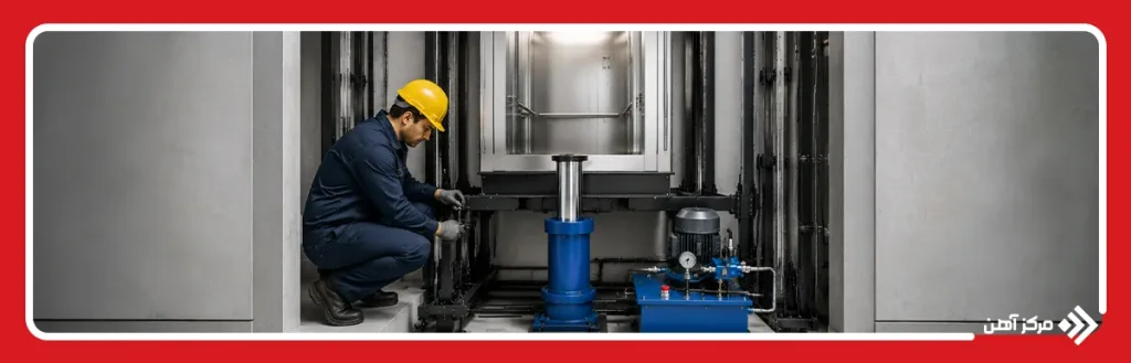 اجرای آسانسور هیدرولیکی