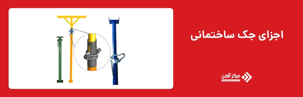 اجزای جک ساختمانی