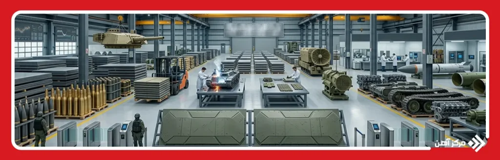 کاربرد آهن در صنایع نظامی و دفاعی