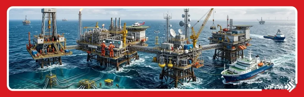 انواع سکوهای دریایی