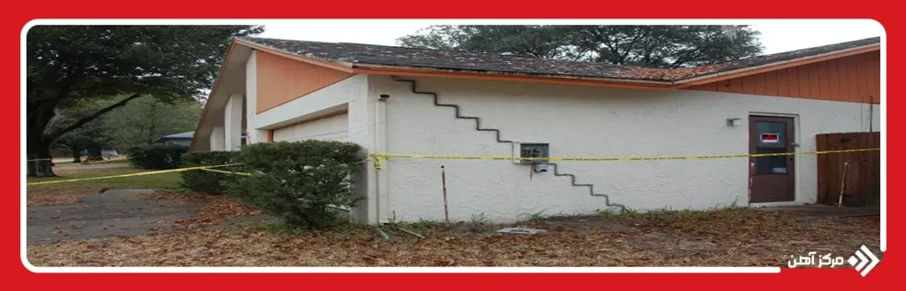 علائم نشست ساختمان