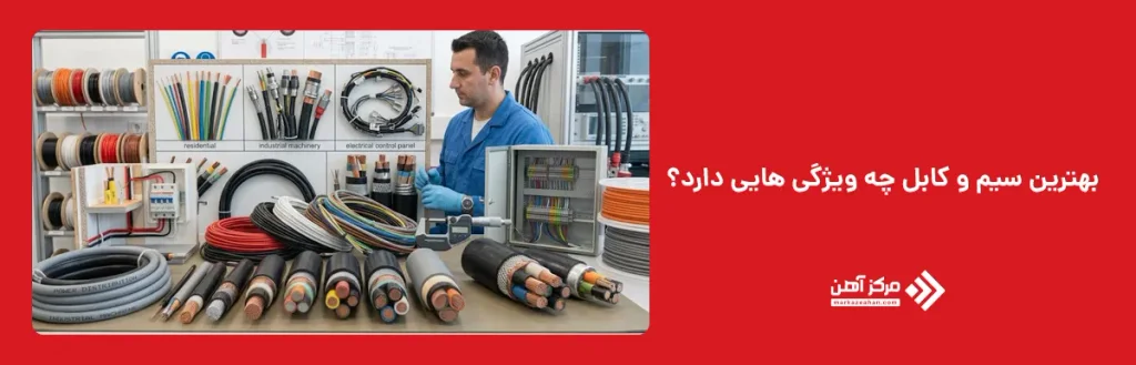 بهترین سیم و کابل چه ویژگی هایی دارد؟