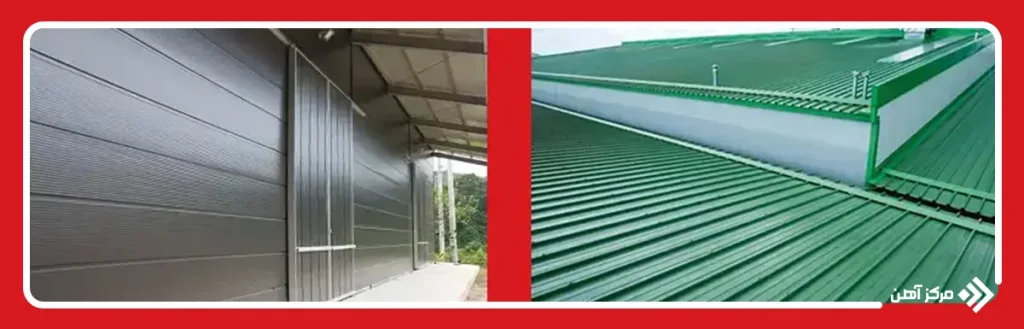 بررسی انواع ساندویچ پانل و کاربرد آن‌ ها