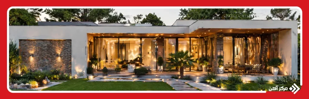 هزینه ساخت ویلا فلت