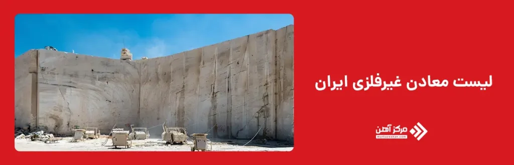 معادن غیرفلزی ایران