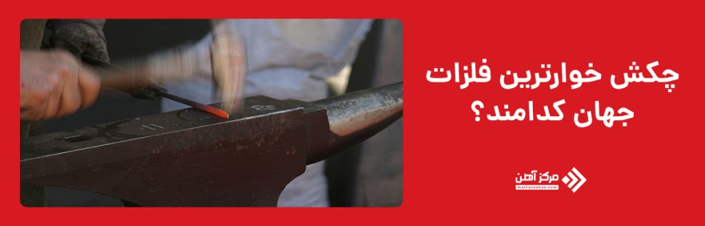 چکش خوارترین فلزات جهان کدامند؟