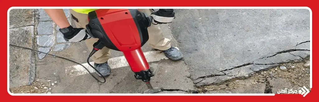 قیمت تخریب بتن با پیکور