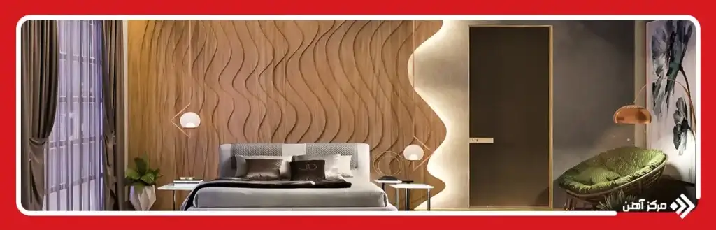 ابعاد استاندارد درب اتاق خواب