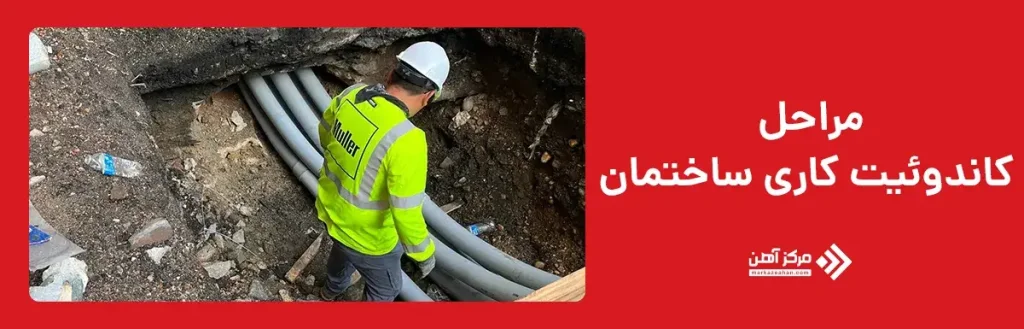 مراحل کاندوئیت کاری ساختمان 