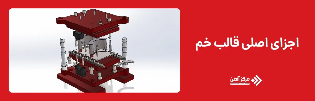 اجزای اصلی قالب خم