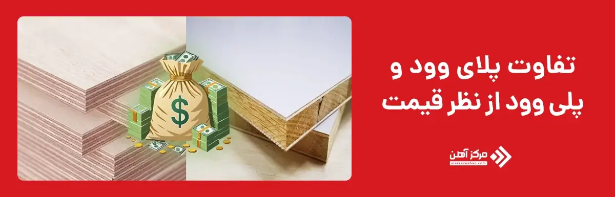 تفاوت پلای وود با پلی وود از نظر قیمت