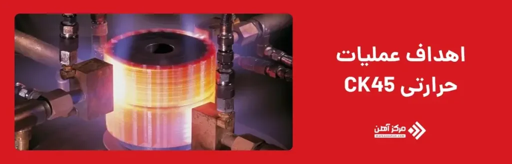 اهداف عملیات حرارتی CK45