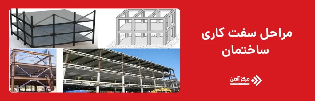 مراحل سفت کاری ساختمان
