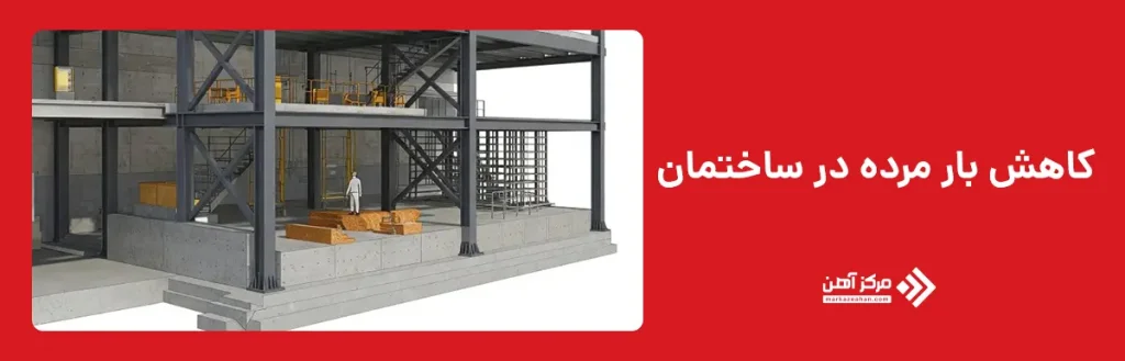 کاهش بار مرده در ساختمان