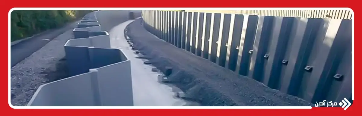سازه نگهبان به روش سپرکوبی