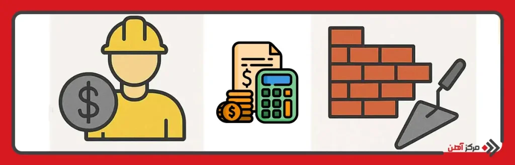 محاسبه پرت مصالح