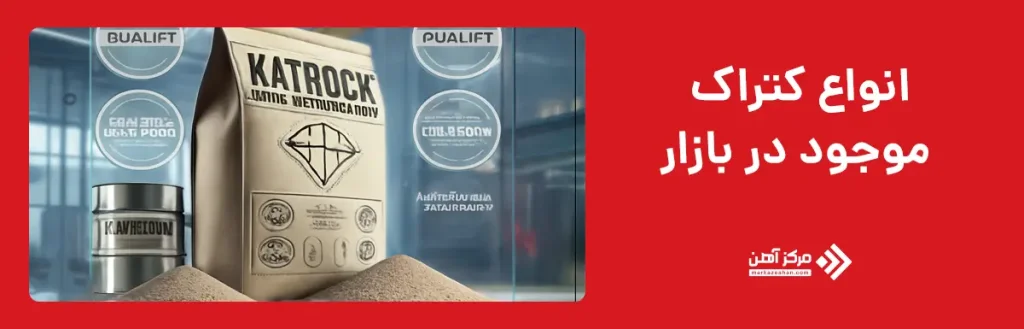 انواع کتراک موجود در بازار