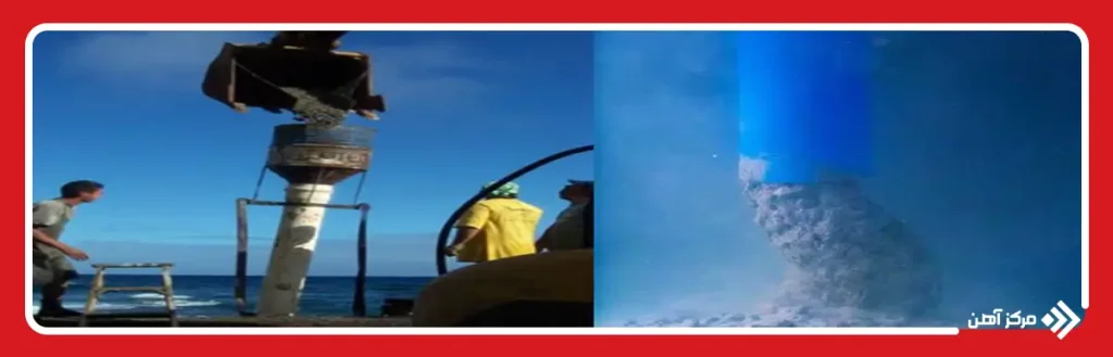 کدام روش بتن ریزی در آب برای سازه‌ های بتنی بلند و پایه پل مناسب است؟