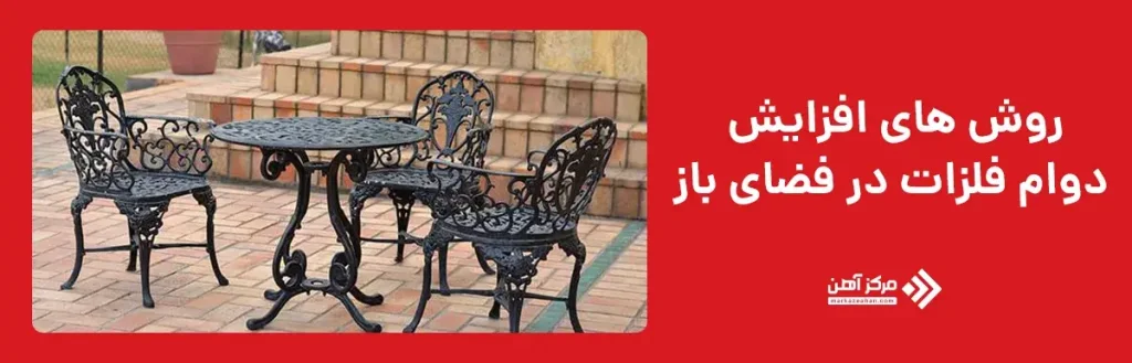 روش‌ های افزایش دوام فلزات در فضای باز