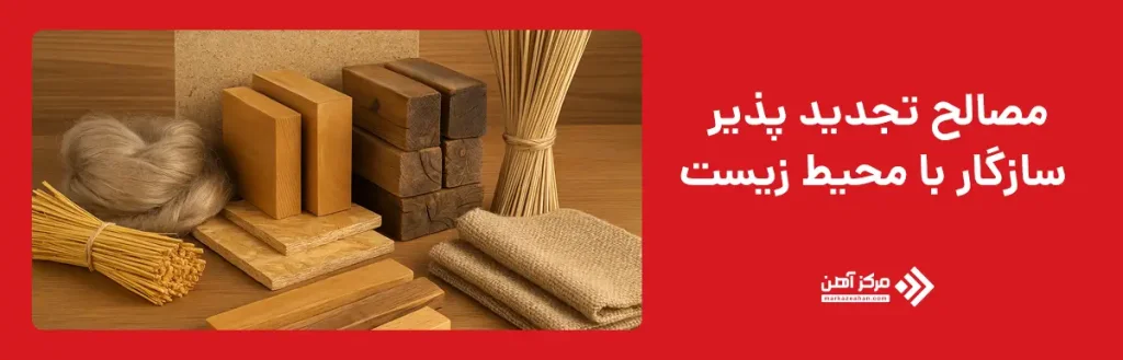 مصالح تجدید پذیر سازگار با محیط زیست