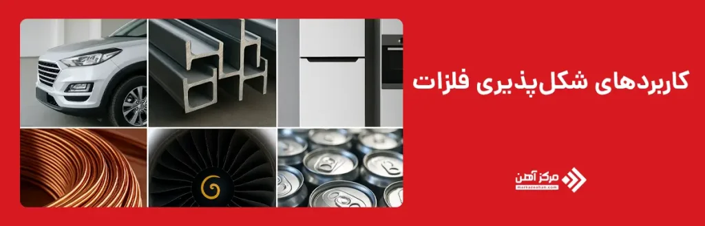 کاربردهای شکل‌پذیری فلزات