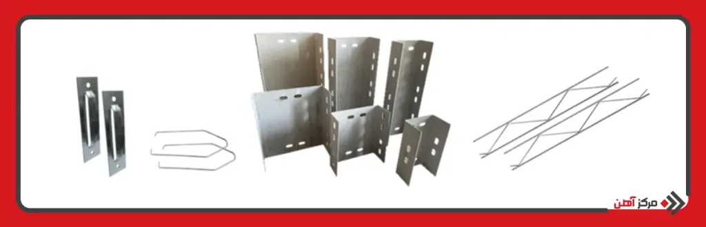 استانداردهای مرتبط با نحوه اتصال میلگرد بستر به ناودانی منقطع