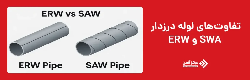 تفاوت های لوله درزدار SWA و ERW