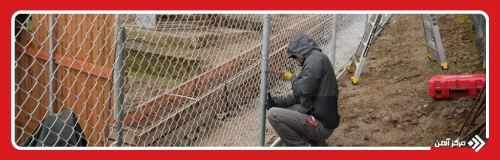 نکات ایمنی در حین تعمیر فنس