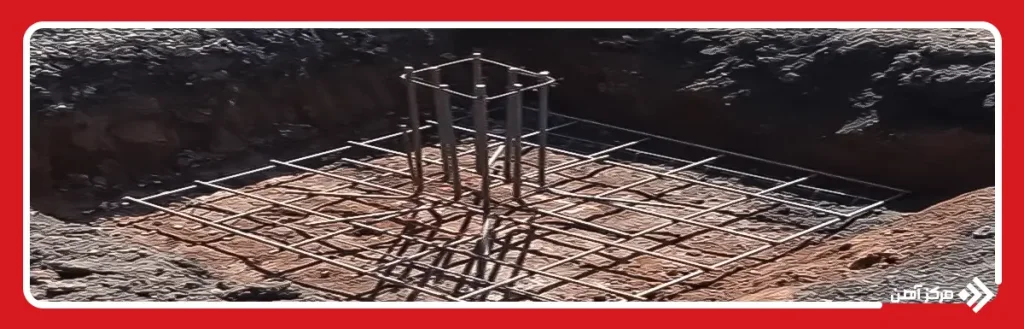 استفاده ترکیبی از دو میلگرد بستر عمودی و افقی