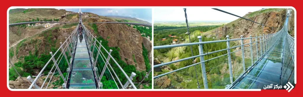 پل معلق آسمان تهران