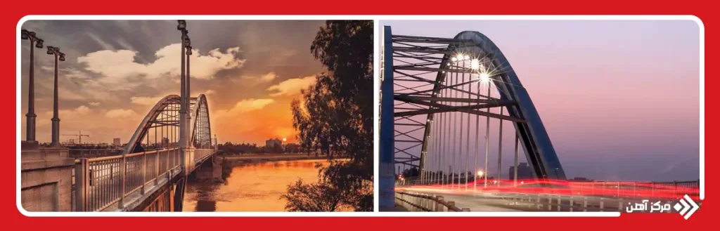 پل سفید در دل کارون