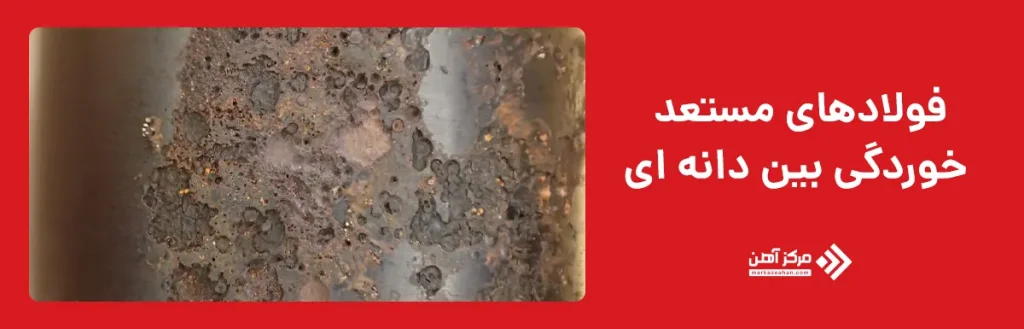 فولادهای مستعد خوردگی بین‌ دانه‌ ای