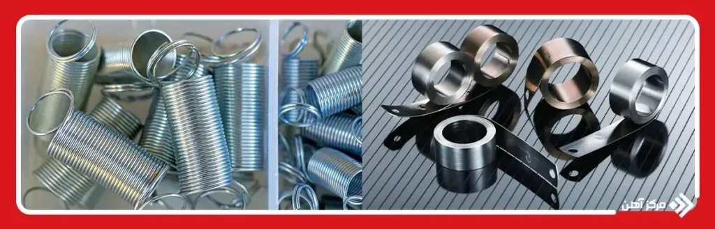 تفاوت فولاد فنری و استیل فنری