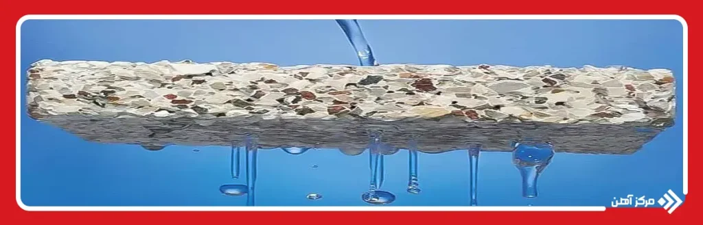 افزایش دوام سازه با کاهش ضریب نفوذپذیری بتن